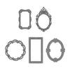 Tim Holtz idea-ology DECO FRAMES Adornments Metal 5 pcs #TH93792