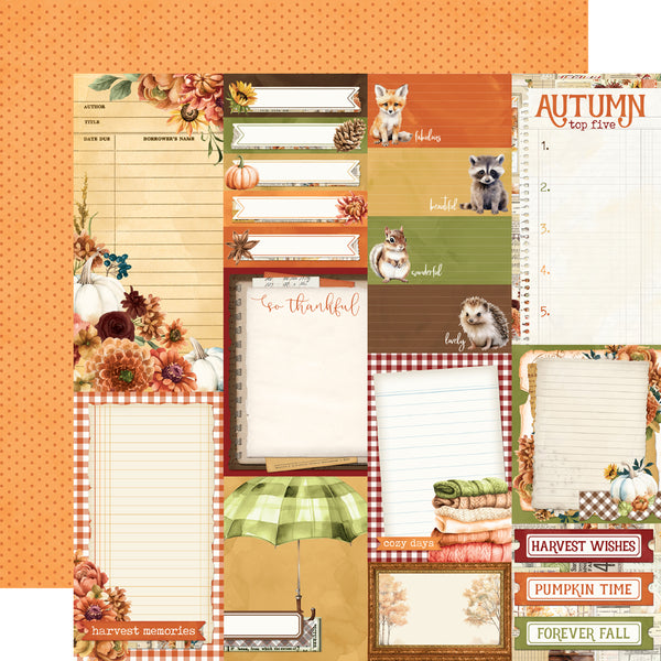 Simple Stories SIMPLE VINTAGE AUTUMN BREEZE 12x12 Collection Kit #25100