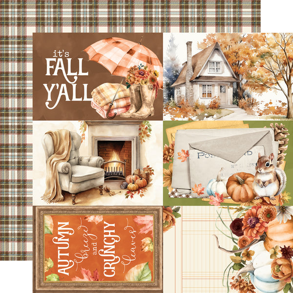 Simple Stories SIMPLE VINTAGE AUTUMN BREEZE 12x12 Collection Kit #25100