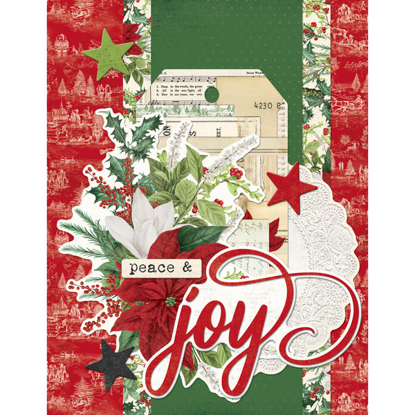 Simple Stories SIMPLE VINTAGE BELIEVE Christmas Card Kit #25537