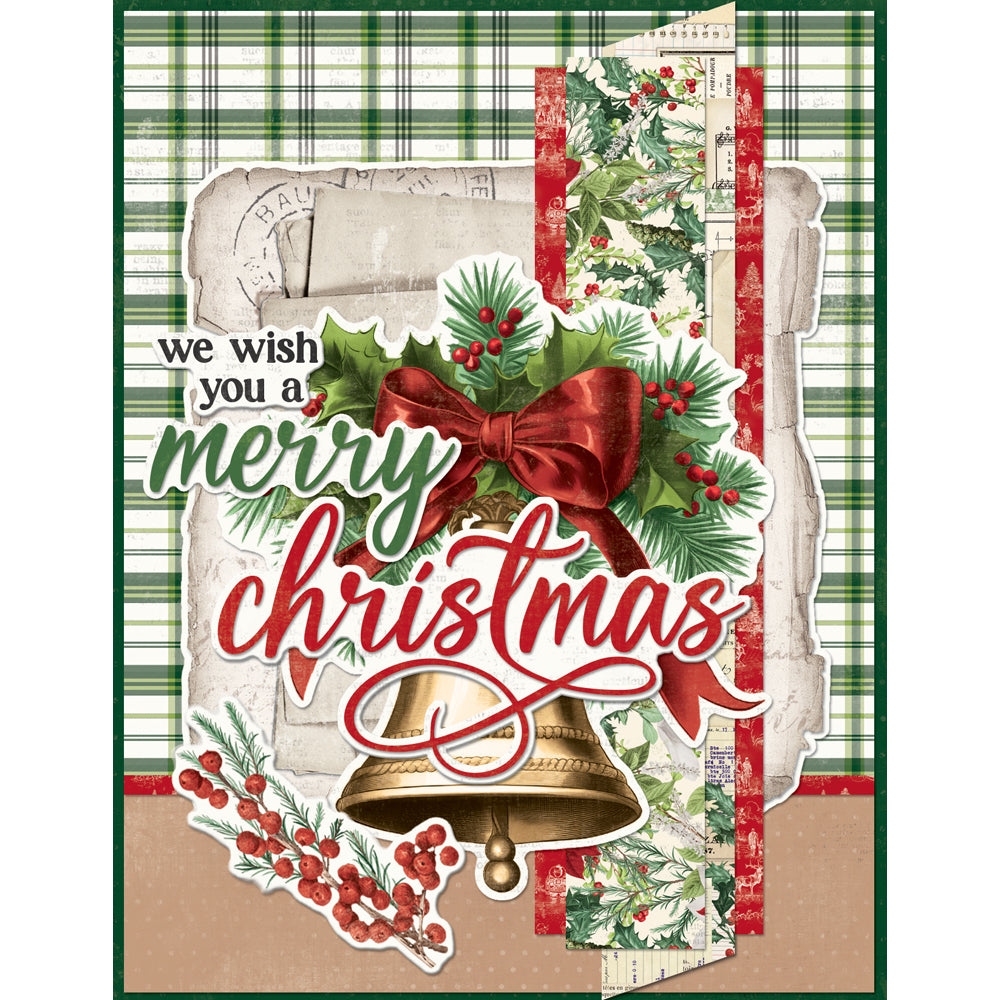 Simple Stories SIMPLE VINTAGE BELIEVE Christmas Card Kit #25537