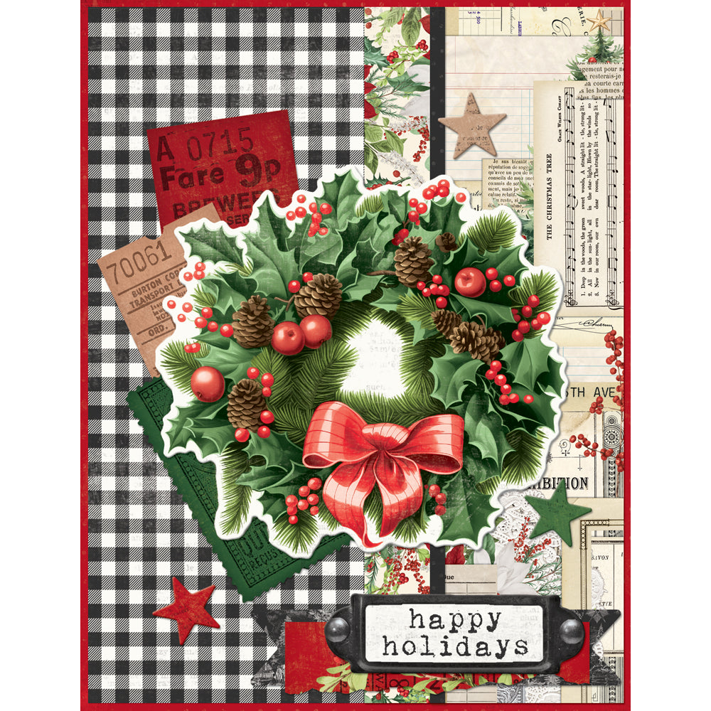 Simple Stories SIMPLE VINTAGE BELIEVE Christmas Card Kit #25537