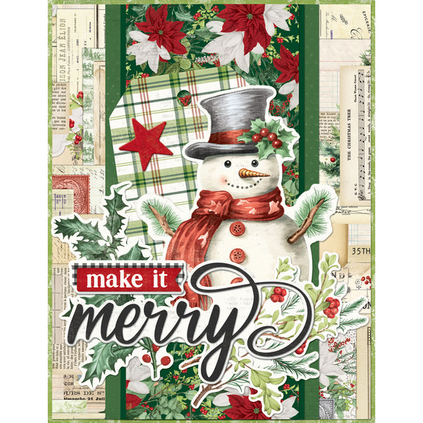 Simple Stories SIMPLE VINTAGE BELIEVE Christmas Card Kit #25537