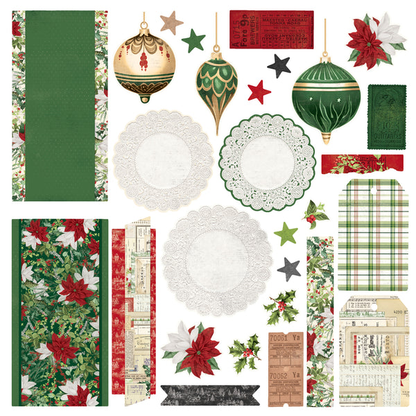 Simple Stories SIMPLE VINTAGE BELIEVE Christmas Card Kit #25537