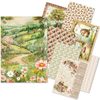 Ciao Bella WOODLAND PARTY A5 Assorted Rice Paper Selection Decoupage 8 sheets #CBRS016