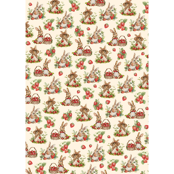 Ciao Bella WOODLAND PARTY A5 Assorted Rice Paper Selection Decoupage 8 sheets #CBRS016