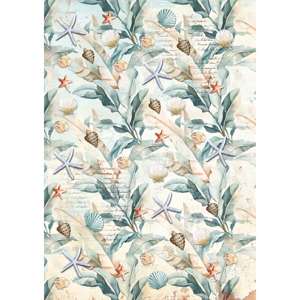 Ciao Bella SUMMER DAYS A5 Assorted Rice Paper Selection Decoupage 8 sheets #CBRS017