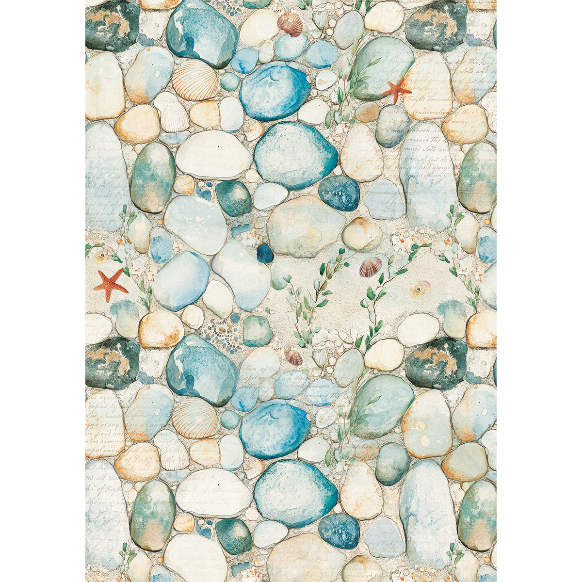 Ciao Bella SUMMER DAYS A5 Assorted Rice Paper Selection Decoupage 8 sheets #CBRS017