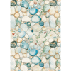 Ciao Bella SUMMER DAYS A5 Assorted Rice Paper Selection Decoupage 8 sheets #CBRS017