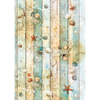 Ciao Bella SUMMER DAYS A5 Assorted Rice Paper Selection Decoupage 8 sheets #CBRS017