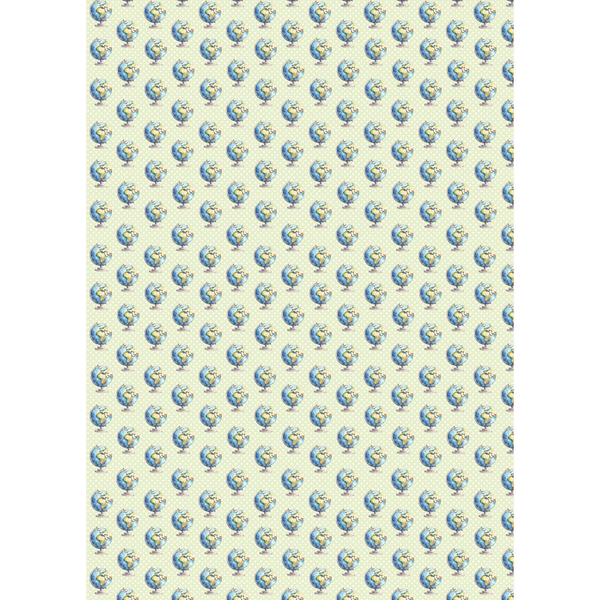 Ciao Bella BACK TO SCHOOL A5 Assorted Rice Paper Selection Decoupage 8 sheets #CBRS018