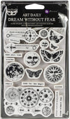 Prima Finnabair DREAM WITHOUT FEAR Cling Rubber Stamps 20 pieces #964931