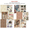 Ciao Bella BOOK LOVERS A4 Junk Journal & Ephemera Book #CBB005