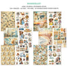 Ciao Bella WANDERLUST A4 Junk Journal & Ephemera Book #CBB006