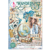 Ciao Bella WANDERLUST A4 Junk Journal & Ephemera Book #CBB006