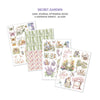 PRE-ORDER Ciao Bella SECRET GARDEN A4 Junk Journal & Ephemera Book #CBB007