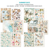 Ciao Bella SUMMER DAYS A4 Junk Journal & Ephemera Book #CBB010