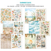 Ciao Bella SUMMER DAYS A4 Junk Journal & Ephemera Book #CBB010