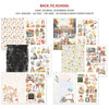 Ciao Bella BACK TO SCHOOL A4 Junk Journal & Ephemera Book #CBB012