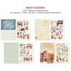 Ciao Bella BACK TO SCHOOL A4 Junk Journal & Ephemera Book #CBB012