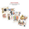Ciao Bella BACK TO SCHOOL A4 Junk Journal & Ephemera Book #CBB012