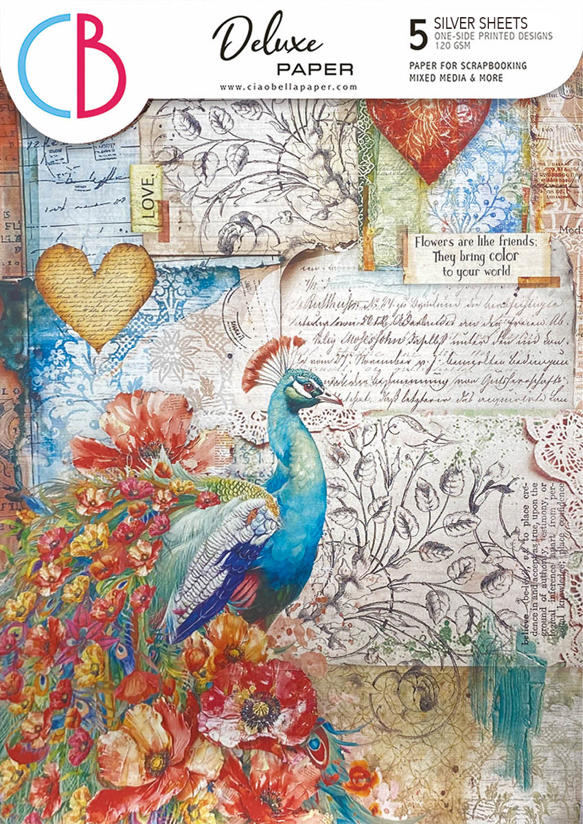 Ciao Bella MAJESTIC DREAM A4 Silver sheets #CBD018