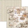 Ciao Bella WINTER SEASON 8x8 Paper Pad 12 Sheets #CBH088