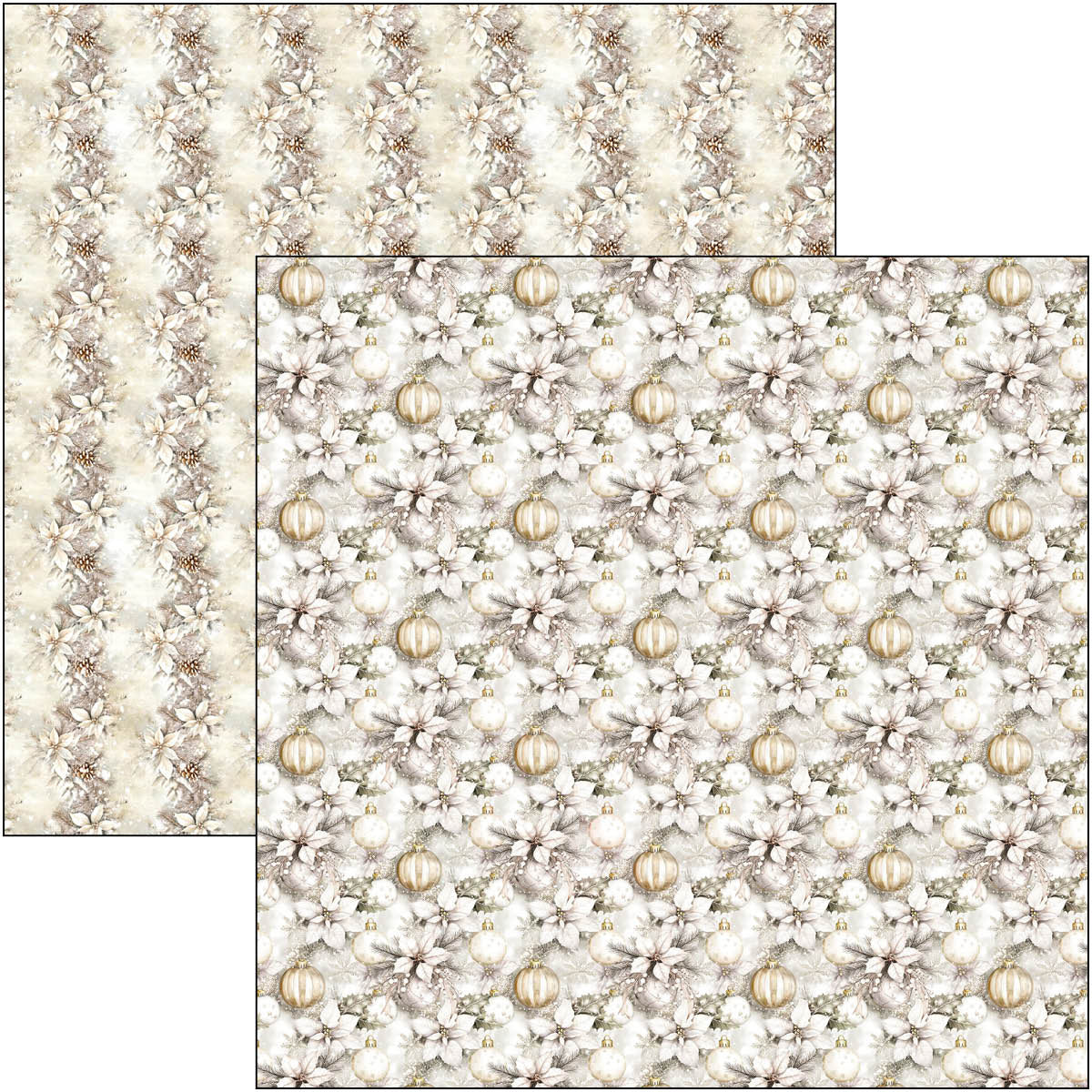 Ciao Bella WINTER SEASON 8x8 Paper Pad 12 Sheets #CBH088