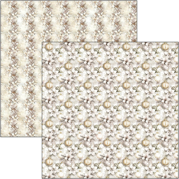 Ciao Bella WINTER SEASON 8x8 Paper Pad 12 Sheets #CBH088