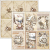Ciao Bella WINTER SEASON 8x8 Paper Pad 12 Sheets #CBH088