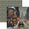 Ciao Bella TOY SHOP Winter Christmas 8x8 Paper Pad 12 Sheets #CBH089