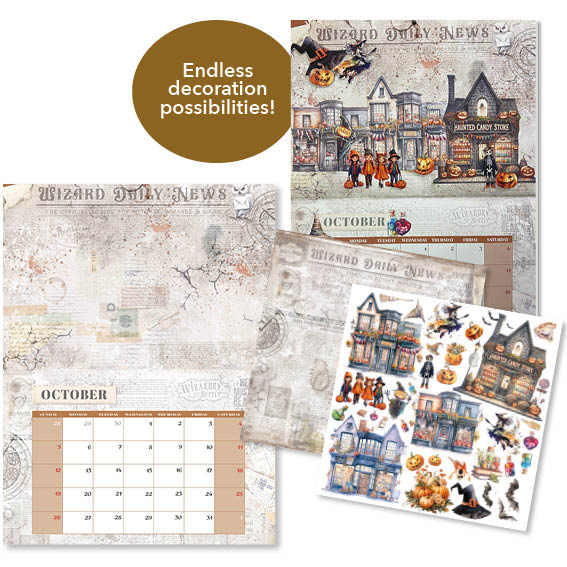 Ciao Bella 2025 CALENDER Design Your Days DIY Craft Kit #CBK005