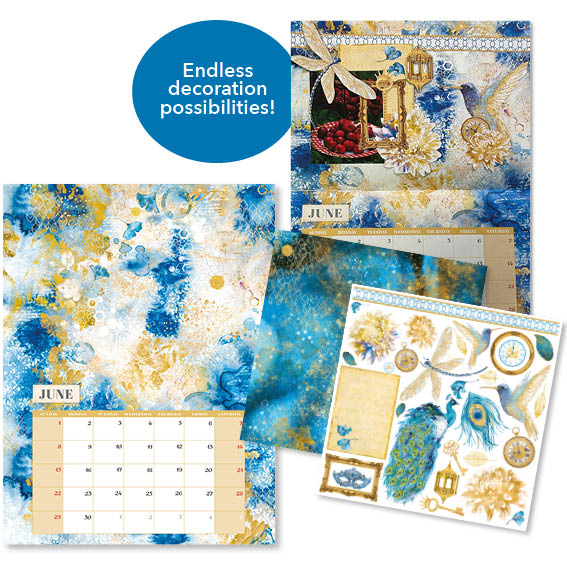 Ciao Bella 2025 CALENDER Design Your Days DIY Craft Kit #CBK005