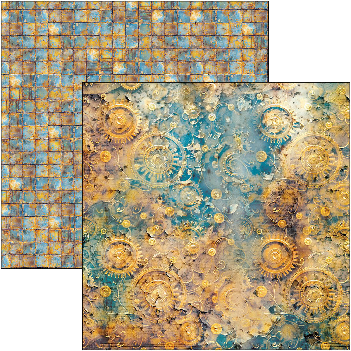 Ciao Bella ESPRIT DE VOYAGE 12x12 Paper Pad 12 Sheets #CBPM082