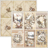 Ciao Bella WINTER SEASON 12x12 Paper Pad 12 Sheets #CBPM088