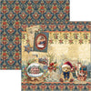 Ciao Bella TOY SHOP Winter Christmas 12x12 Paper Pad 12 Sheets #CBPM089