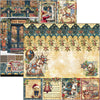Ciao Bella TOY SHOP Winter Christmas 12x12 Paper Pad 12 Sheets #CBPM089