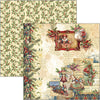 Ciao Bella TOY SHOP Winter Christmas 12x12 Paper Pad 12 Sheets #CBPM089