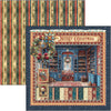Ciao Bella TOY SHOP Winter Christmas 12x12 Paper Pad 12 Sheets #CBPM089