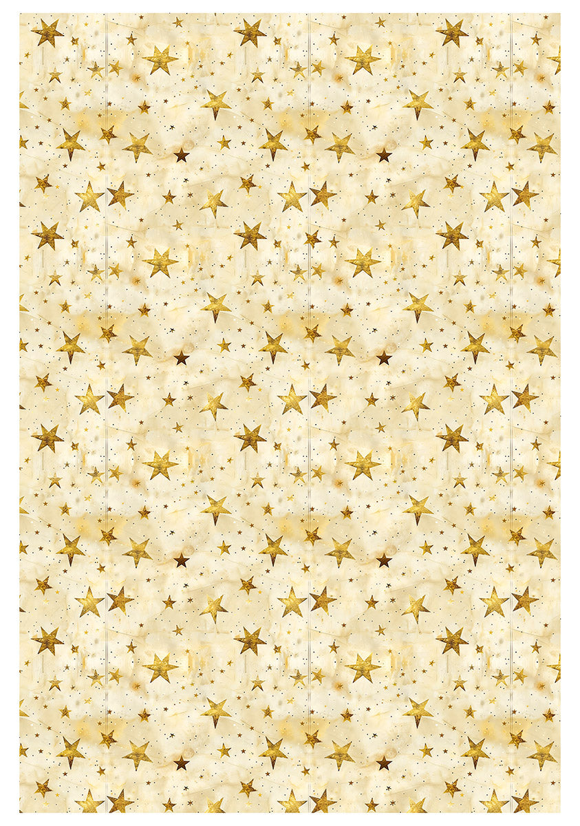 Ciao Bella CELESTIAL A4 Decoupage Rice Paper Art Set 4 Sheets #CBRA003