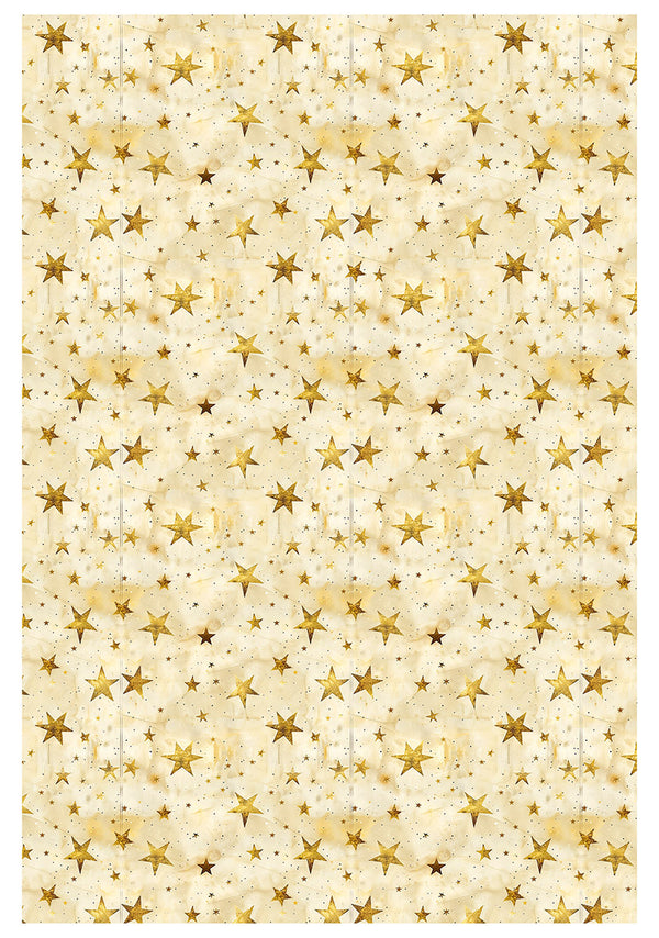 Ciao Bella CELESTIAL A4 Decoupage Rice Paper Art Set 4 Sheets #CBRA003