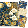 Ciao Bella CELESTIAL A4 Decoupage Rice Paper Art Set 4 Sheets #CBRA003