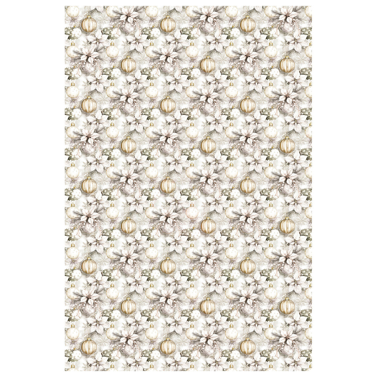 Ciao Bella WINTER SEASON A4 Decoupage Rice Paper Art Set 4 Sheets #CBRA004