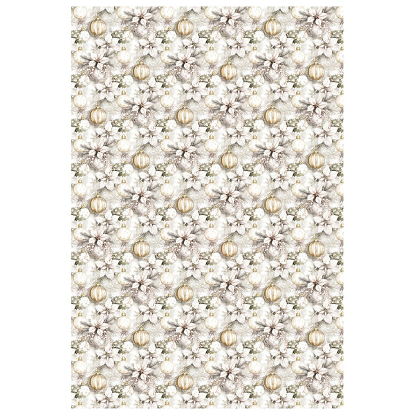 Ciao Bella WINTER SEASON A4 Decoupage Rice Paper Art Set 4 Sheets #CBRA004