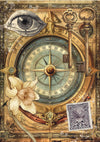 Ciao Bella CABINET OF CURIOSITIES A5 Assorted Rice Paper Selection Decoupage 8 sheets #CBRS010