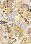 Ciao Bella CABINET OF CURIOSITIES A5 Assorted Rice Paper Selection Decoupage 8 sheets #CBRS010