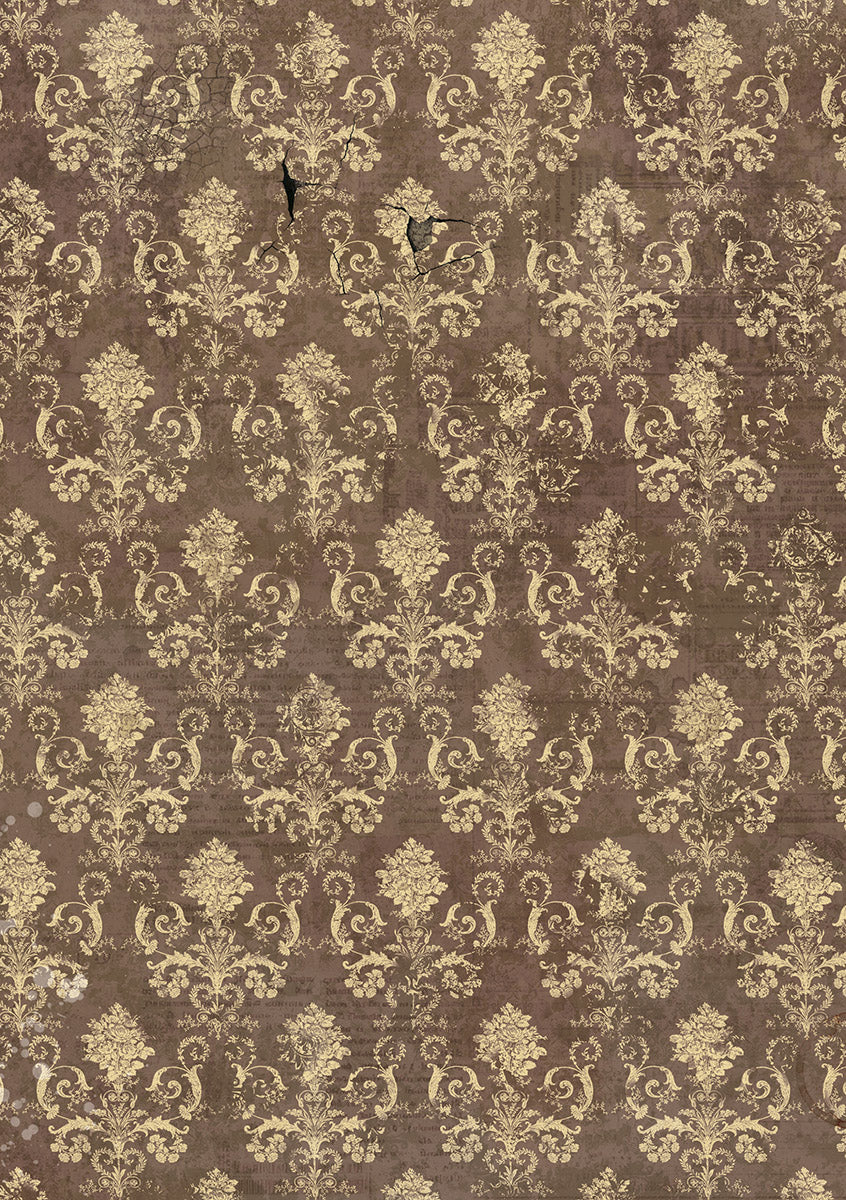 Ciao Bella CABINET OF CURIOSITIES A5 Assorted Rice Paper Selection Decoupage 8 sheets #CBRS010