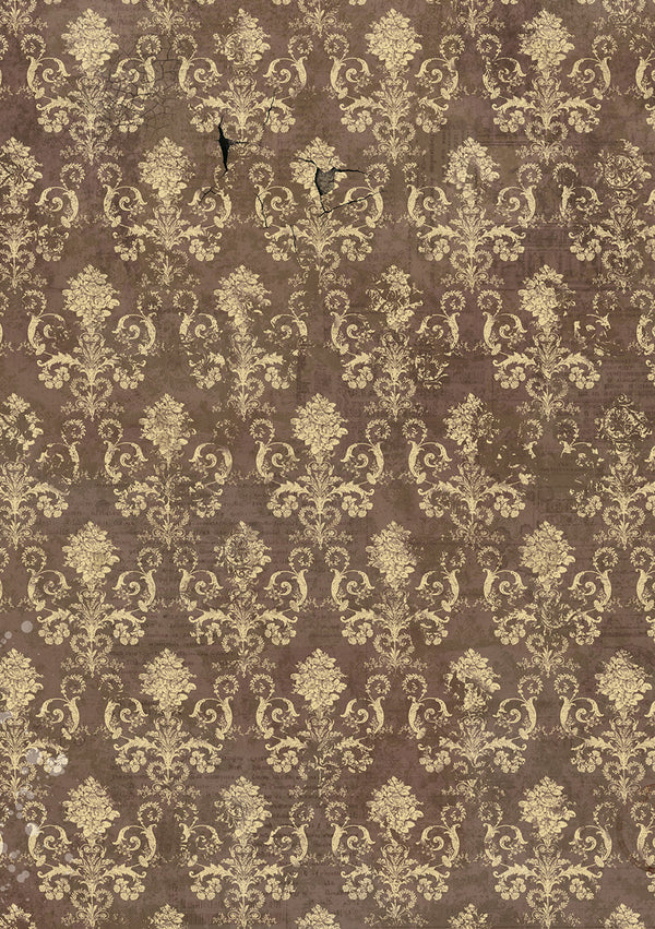 Ciao Bella CABINET OF CURIOSITIES A5 Assorted Rice Paper Selection Decoupage 8 sheets #CBRS010