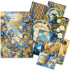PRE-ORDER Ciao Bella CELESTIAL A5 Assorted Rice Paper Selection Decoupage 8 sheets #CBRS012