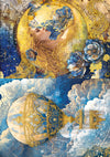 PRE-ORDER Ciao Bella CELESTIAL A5 Assorted Rice Paper Selection Decoupage 8 sheets #CBRS012